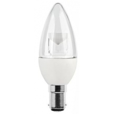 Energetic 5831 5514 51 Lamp 5.5W B15 Candle Clear LED Dimmable