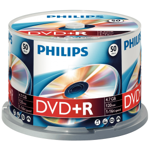 Philips DR4S6B50F 4.7GB Discs (50 Pack)