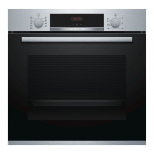Bosch HBS534BS0B Serie 4 Built-In Multifunction Electric Single Oven - Stainless Steel 