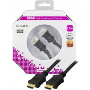 Deltaco HDMI1030K Premium High Speed HDMI 3m 