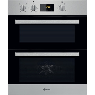 Indesit IDU6340IX Electric Built-under Stainless Steel Double Oven