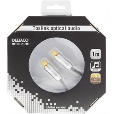 Deltaco Toslink Cable 1m TOTO11K