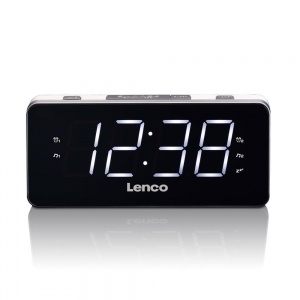 Lenco CR18  Clockradio 1.8 inch LED screen