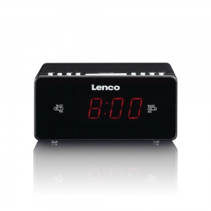 Lenco CR510BK Clock radio with 0.9 inch LED display 