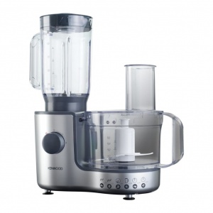 Kenwood FP195 Compact Food Processor Silver And Grey