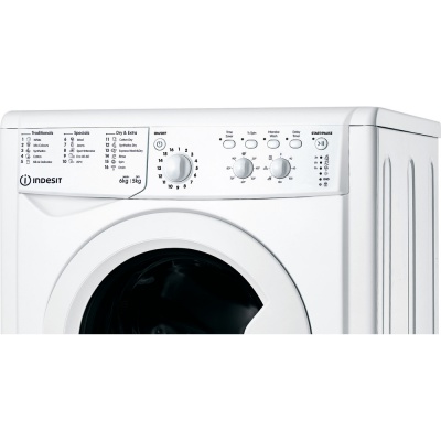 Indesit Ecotime IWDC65125UKN 6 5Kg 1200 Spin Washer Dryer