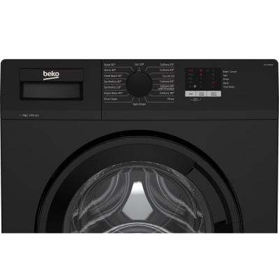 Beko WTL74051B Freestanding 7KG Washing Machine 1400 Spin Black