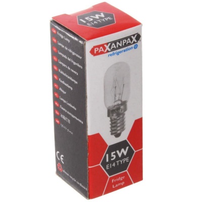 Paxanpax PRF003 Universal Replacement Fridge Bulb 15W