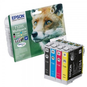Epson C13T12854012 Black and Colour Ink 