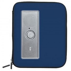 iLuv ISP210BLU Protective Case with Speaker for iPad 1 and 2