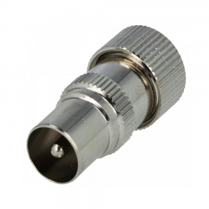 AV Link 765.539 Metal Coaxial Plug Male