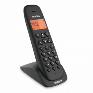 Uniden AT3102 Cordless Phone with Backlighted LCD and Speakerphone Black