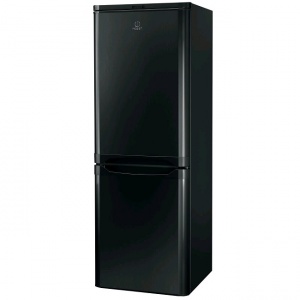 Indesit IBD 5515 B 1 Freestanding Fridge Freezer Black