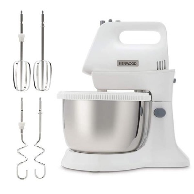 Kenwood HMP34.A0WH Chefette Lite with Metal Bowl Hand Mixer