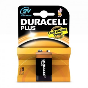 Duracell MN1604B1 Plus 9v 1 Pack Battery