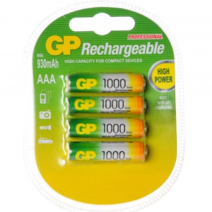 GP ReCyko AAA Rechargeable Batteries 656161