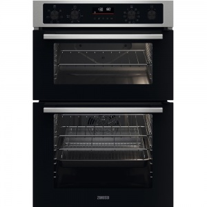 Zanussi Airfry Double Oven Stainless Steel ZKCNA7XN