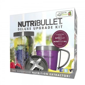 NutriBullet Deluxe Upgrade Accessory Kit Grey NBLUK
