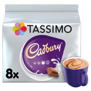 Tassimo Cadbury Hot Chocolate 8 Pods 240G 504567
