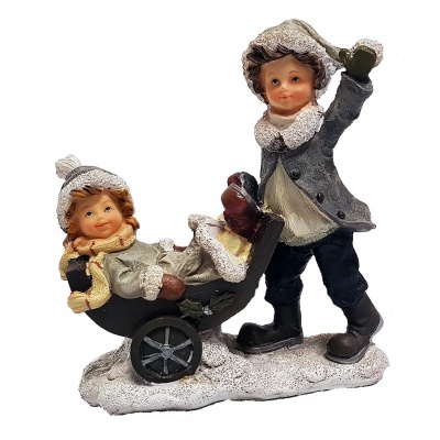 Christmas Decoration. Winter Scene