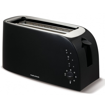 Morphy Richards 980508 Black 4 Slice Toaster