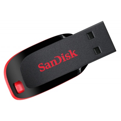 Sandisk SD16GBCZUSB2BK Cruzer Blade 16GB USB Flash Drive