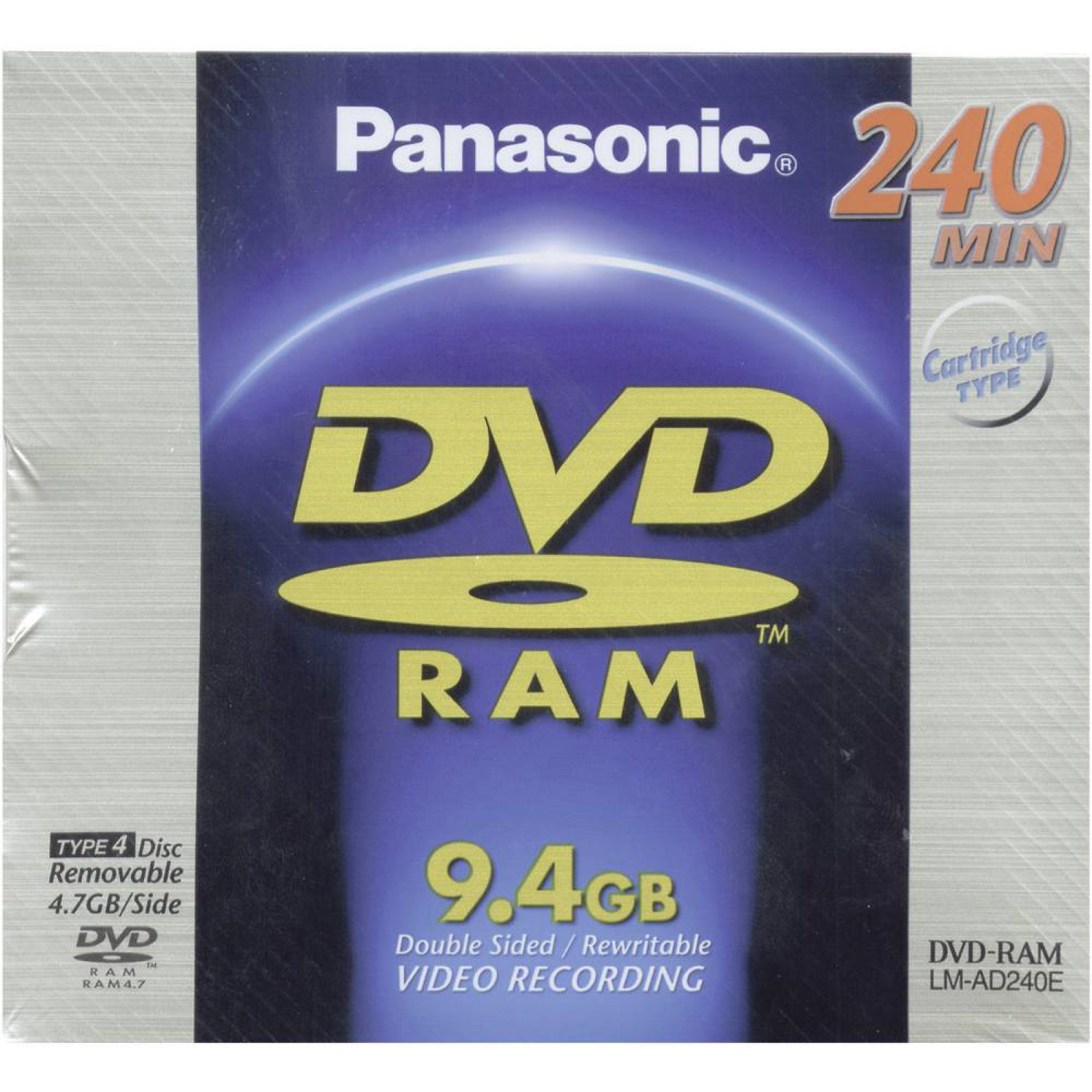 Panasonic DVD-RAM 9.4GB(4.7GB/SIDE) 7枚
