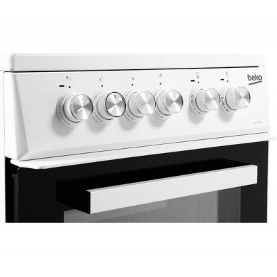 Beko KDVC563AW Freestanding 50cm Double Oven Electric Cooker