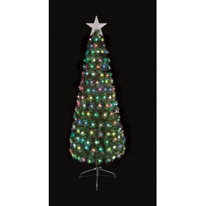 Premier Christmas Tree with Small Light Up Baubles