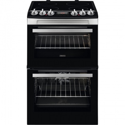 Zanussi ZCV46250XA 55cm Double Electric Cooker 