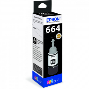 Epson T6641 Black Ink (Original Epson)