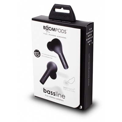 Boompods Bassline True Wireless Earbuds BTWSBK