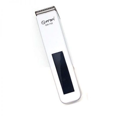 Gemei GM759 Hair Cutter and Beard Trimmer Electric and Solar Charged