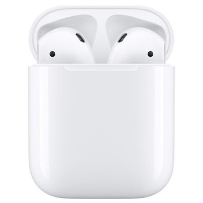 Apple In-Ear Wireless Airpods with Charging Case - White MV7N2ZM/A