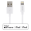 DELTACO IPLH173 - USB TYPE A USB TO LIGHTNING 2M[WHITE]