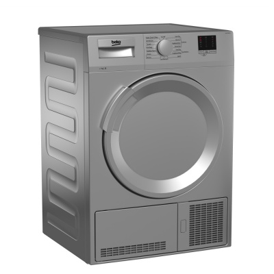 Beko DTLCE70051S Freestanding 7kg Condenser Tumble Dryer Silver