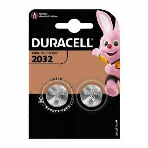Duracell Button Cell DL2032B2 Batteries 2032 3V Lithium Pack