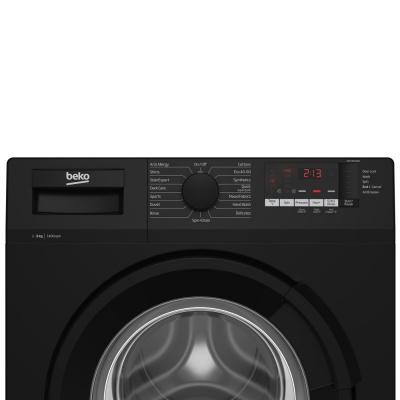Beko WTL94151B 9Kg 1400 Spin Washing Machine Black