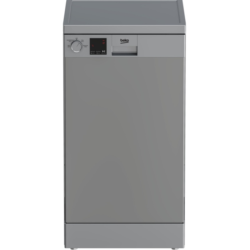 Beko DVS04020S Freestanding 10 Place Setting Slimline 45cm Dishwasher