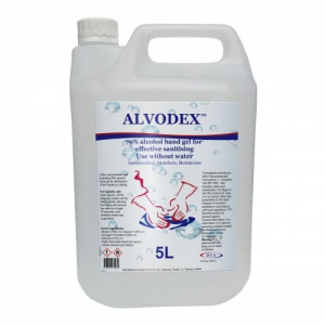Alvodex Hand Sanitizer Gel 70% 5 Litre DVS 160302 0224