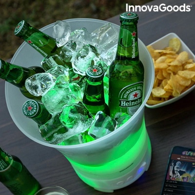 Sonice Innovagoods V0103019 LED Bucket With Rechargeable Speaker