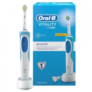 Oral B D12513W Vitality Electric Rechargeable Toothbrush