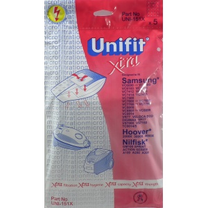 Unifit UNI151X Vacuum Bags 
