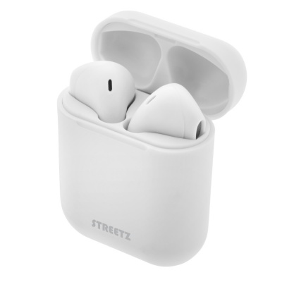 Streetz TWS-0004 True Wireless Bluetooth In Ear Headphones White