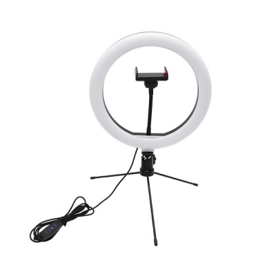 Capti 2344 Content Creator 26CM LED Ring Light and Tripod Desktop stand