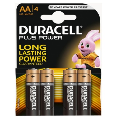 Duracell Plus LR6 Power AA Batteries