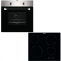 Zanussi ZPVF4131X Single Built In Electric Oven And Hob Pack