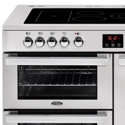 Belling Cookcentre 110cm Electric Range Cooker 110EPROFSTA Stainless Steel