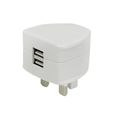 Mercury 421.744 Twin Compact USB Mains Charger