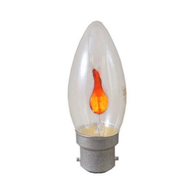 Eveready 55958 3W B22 Flicker Flame Bulb